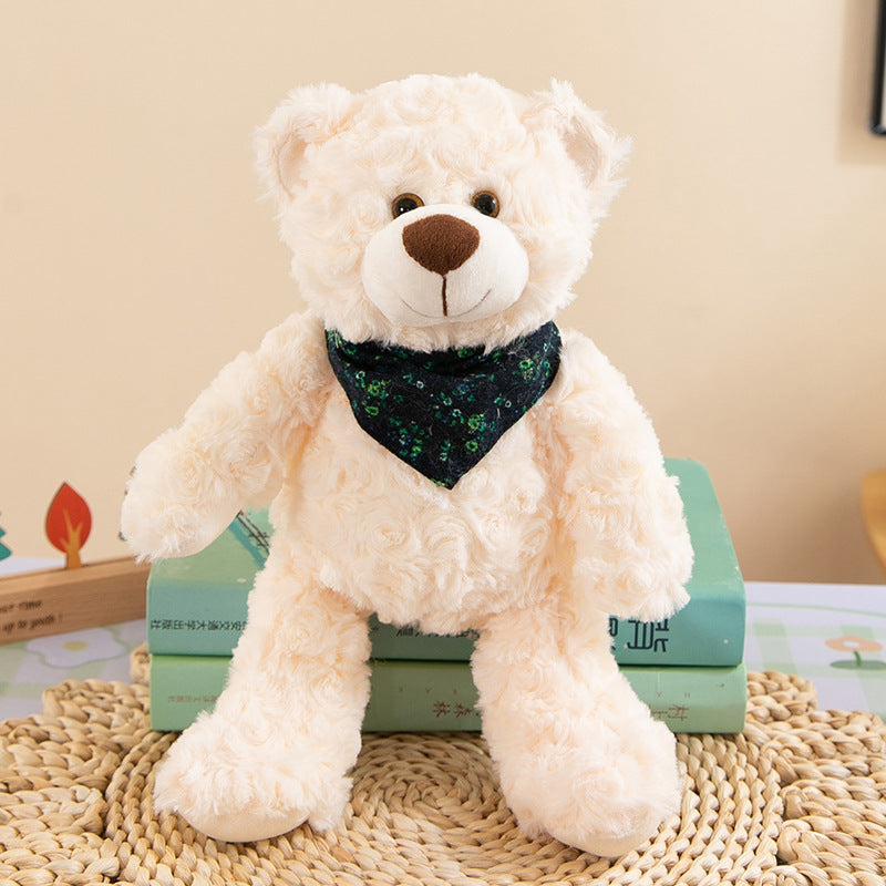 Holding Flower Bear Love Bear Plush Toy