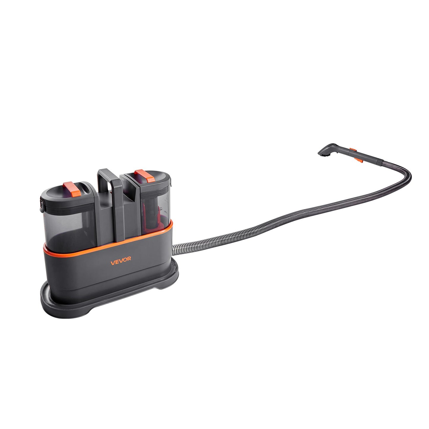 Portable Carpet Cleaner Machine Dual-Water Tank 11.5Kpa Upholstery Cleaner