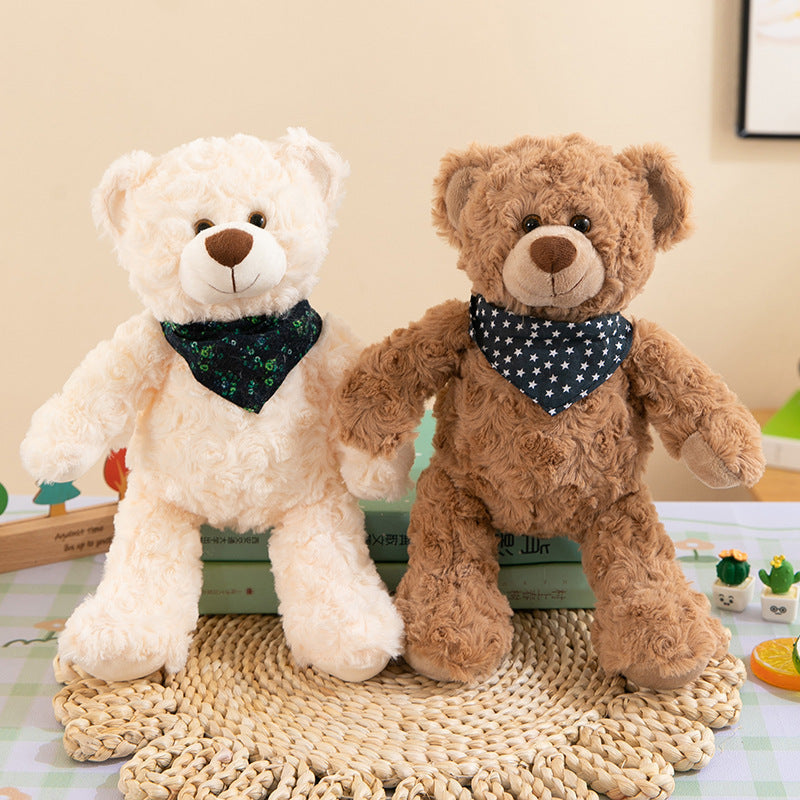 Holding Flower Bear Love Bear Plush Toy